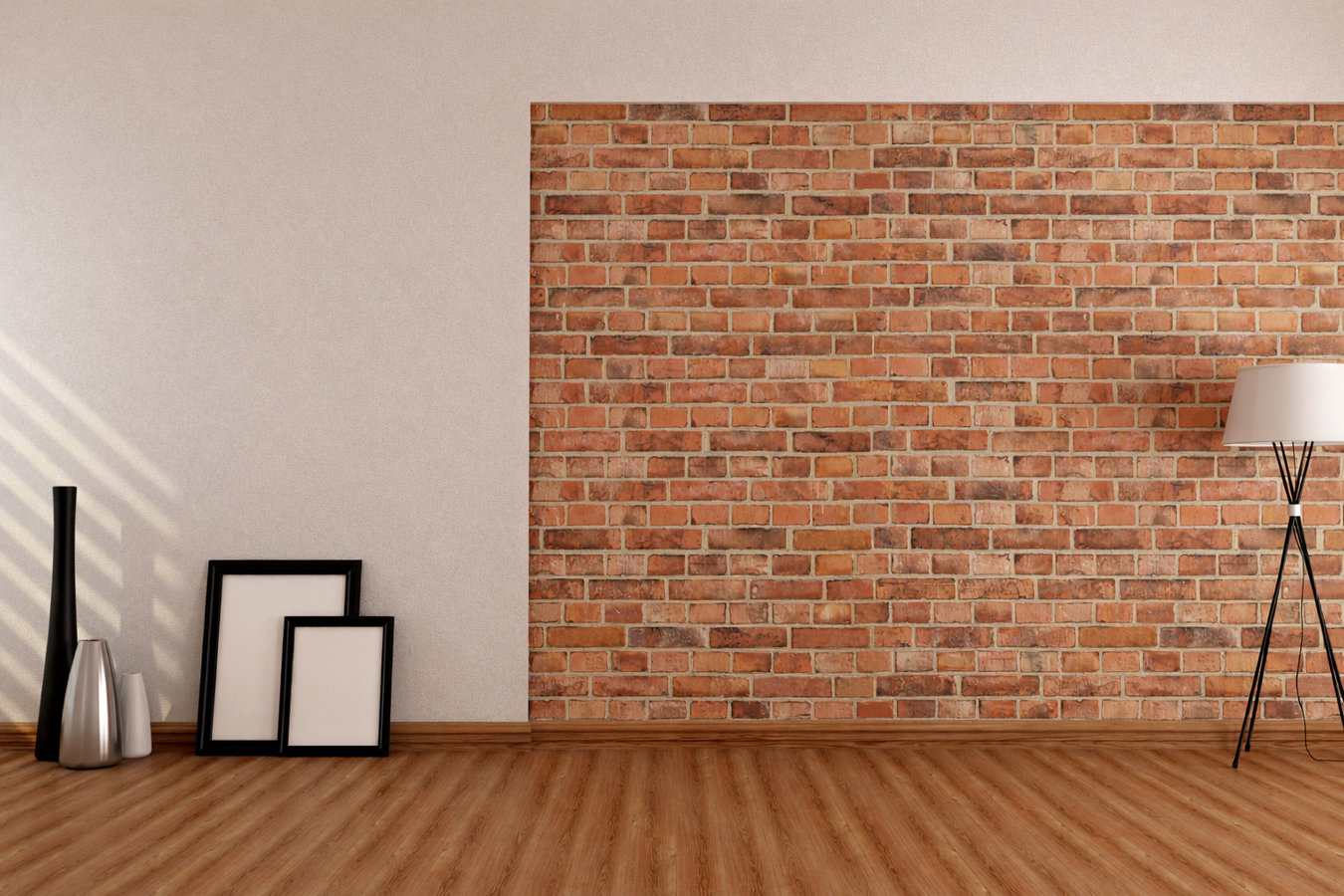 Brick wall installation in Orem, UT